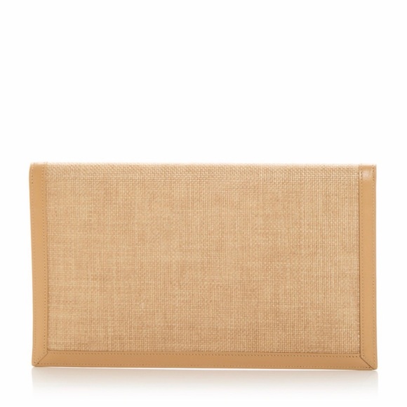 Yves Saint Laurent Uptown Clutch Raffia - Picture 4 of 9
